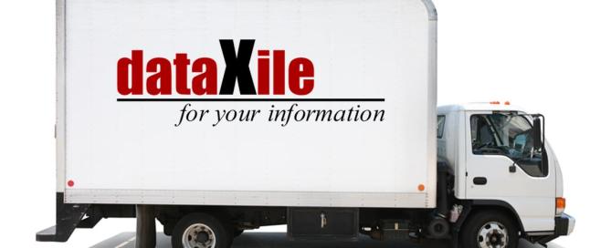 DataXile often shreds hard drives and tapes on-site in their shred truck.